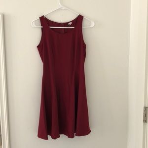 Maroon Party Dress
